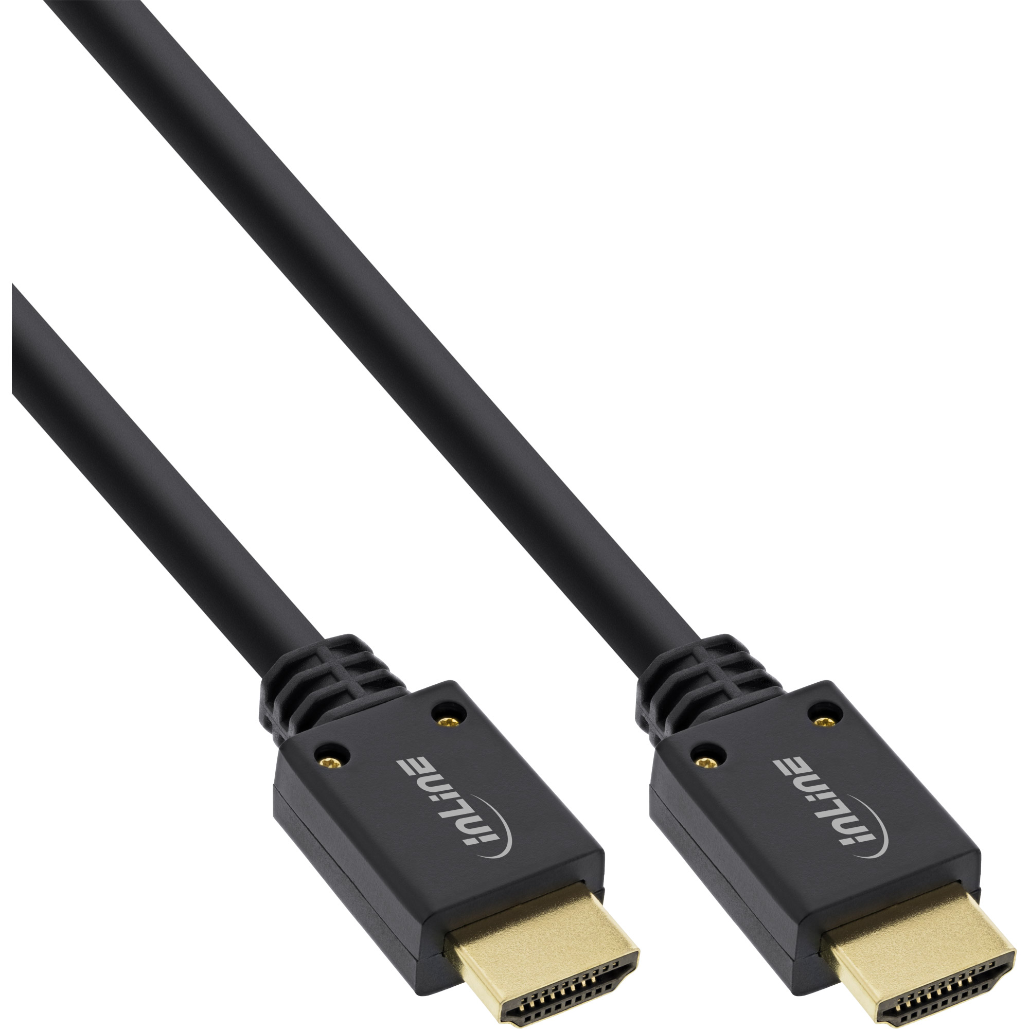 INLINE - Stecker, HDMI 2,5m 8K4K, High Kabel, InLine® / Ultra Stecker HDMI Speed