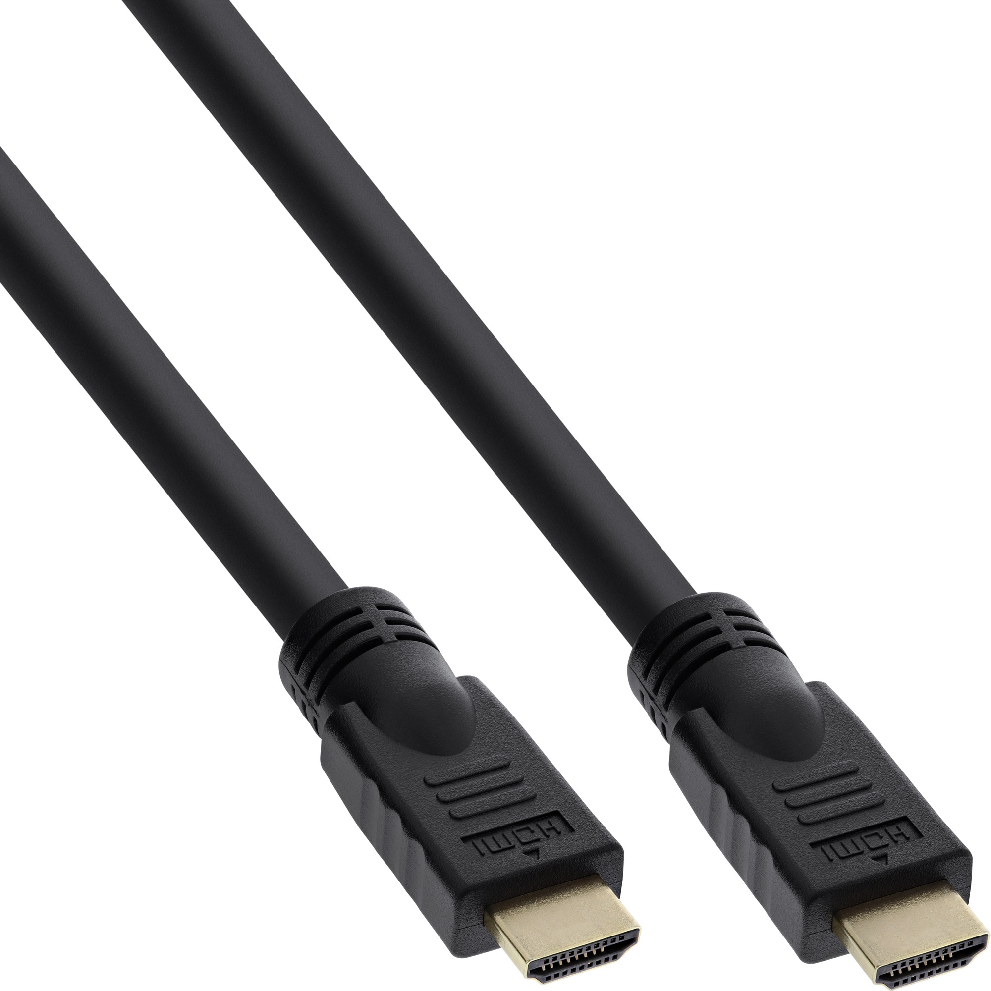 INLINE InLine® HDMI Stecker Stecker, mit Ethernet, HDMI-High Kabel, / HDMI Speed