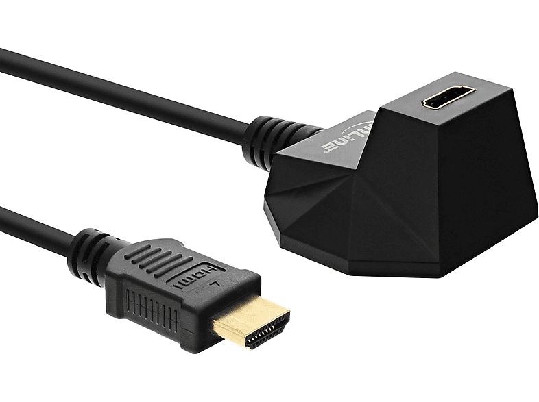 INLINE InLine® HDMI Verlängerung mit Standfuß, HDMI-High Speed mit 4K2K, / HDMI | HDMI Kabel & Zubehör