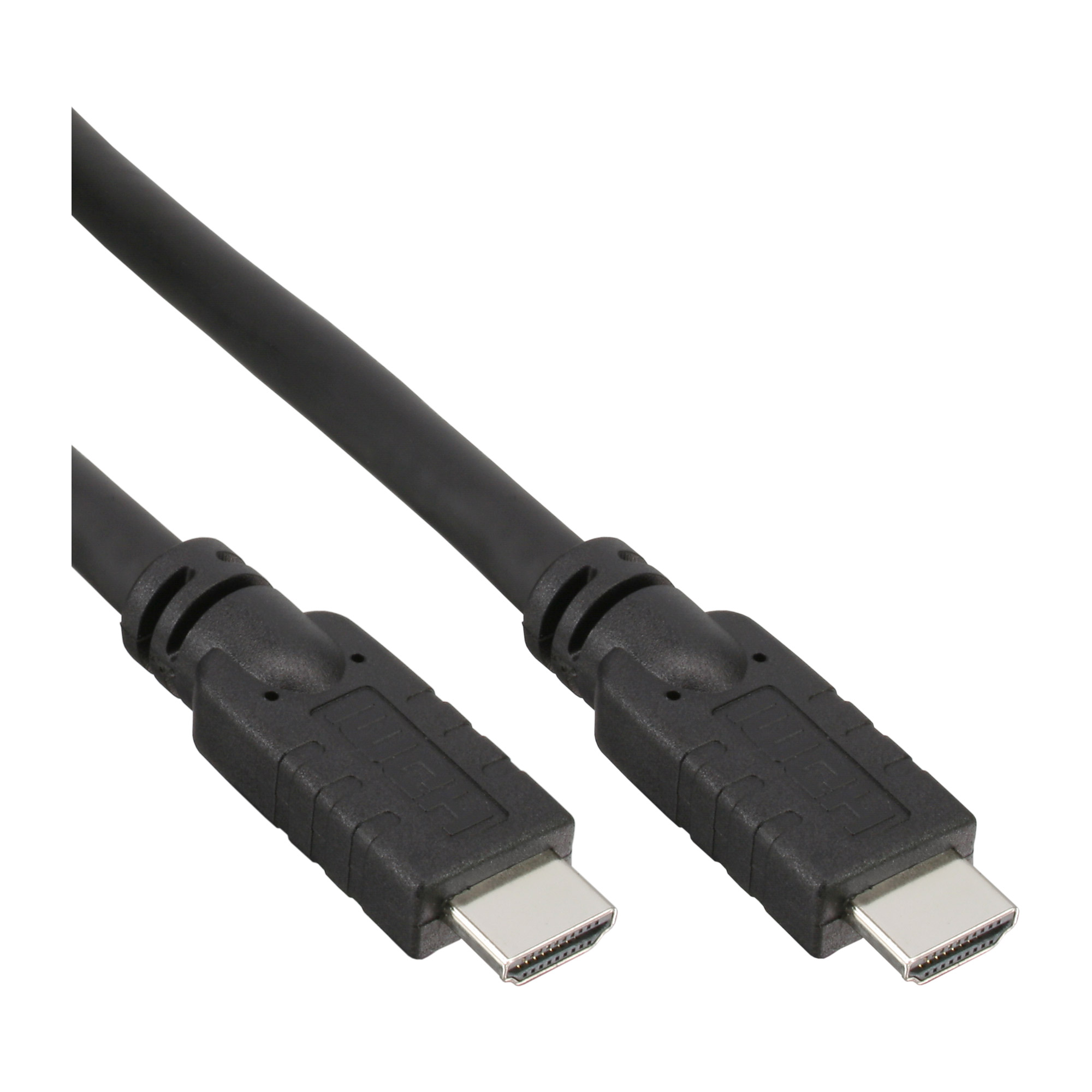 schwarz, HDMI 10m / HDMI-High Kabel, Speed, INLINE Stecker HDMI InLine® Stecker,