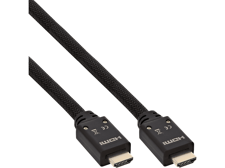 InLine® HDMI-High mit Speed Stecker 4K2K, Aktiv-Kabel, INLINE HDMI HDMI Ethernet,