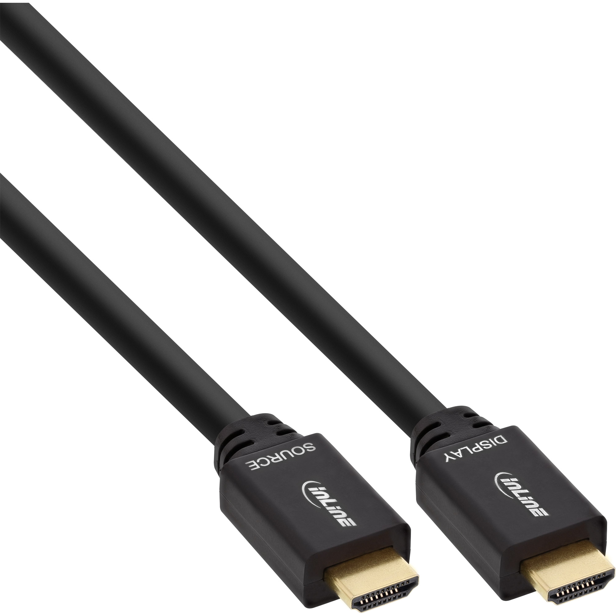 Ethernet, Stecker mit / Speed Stecker, HDMI InLine® HDMI INLINE Kabel, HDMI-High