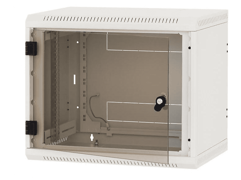 TRITON Triton RBA-06-AS4-CAX-A1 19 Wandschrank 6HE, 600x395mm, einteilig, / Stand- / Wandschränke, Weiß