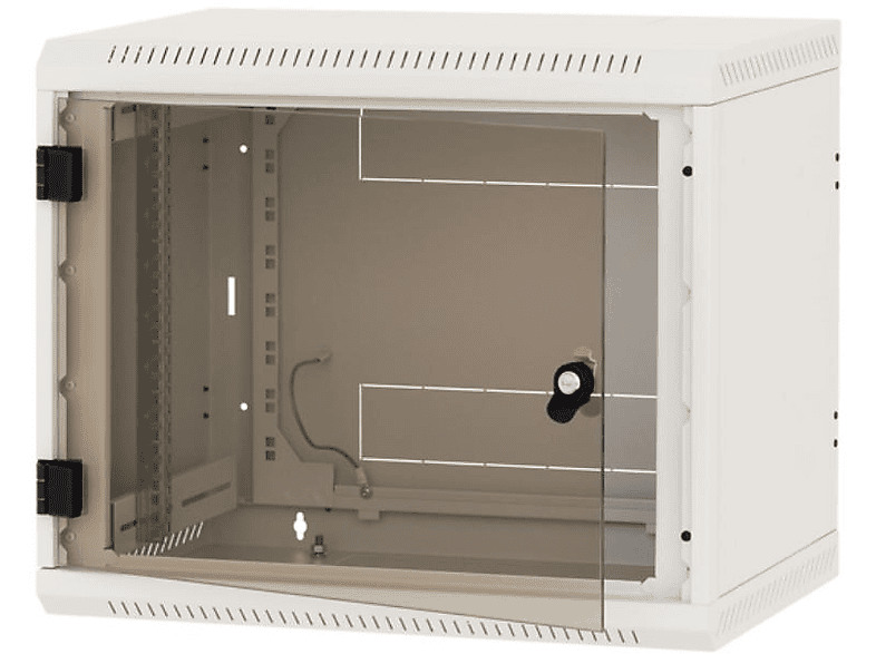 / Triton Wandschrank Stand- einteilig, / 600x595mm, TRITON Wandschränke, 19 18HE, RBA-18-AS6-CAX-A1 Weiß