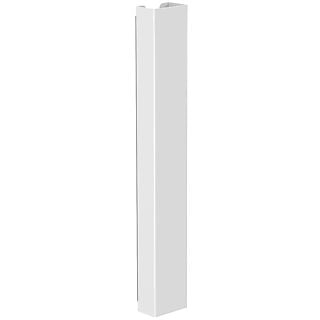 Organizador de cables - KIMEX 150-3113 Canaleta pasacables vertical de escritorio 35 cm, Blanco