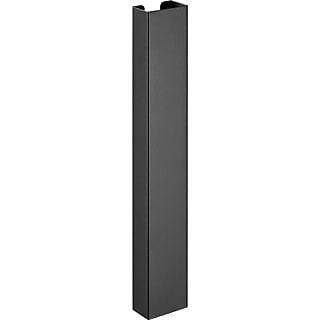 Organizador de cables - KIMEX 150-3112 Canaleta pasacables vertical de escritorio 35 cm, Negro