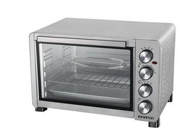 Mini horno  Cecotec Bake & Toast 610, 26 l, 1500W, Luz interior, Piedra  para Pizza y Convección, Blanco