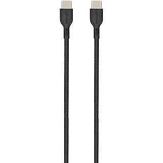 Cable USB-C a USB-C Sincronización 3A - PROMATE Powerbeam-CC, USB-C, Negro