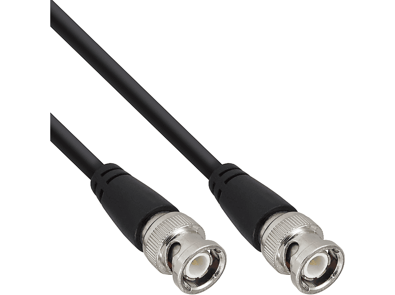 INLINE InLine® BNC Videokabel, RG59, 75Ohm, 10m Kabel BNC BNC