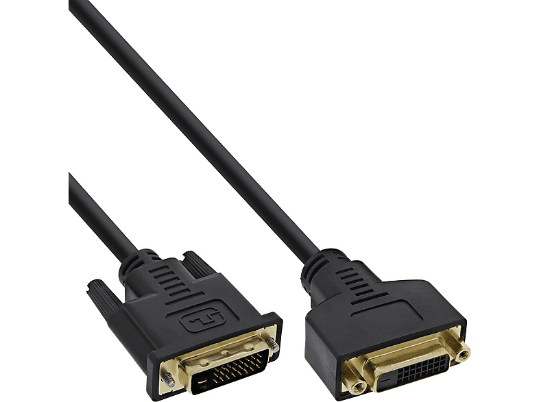 INLINE InLine® DVID Verlängerung Premium, digital 24+1 Stecker