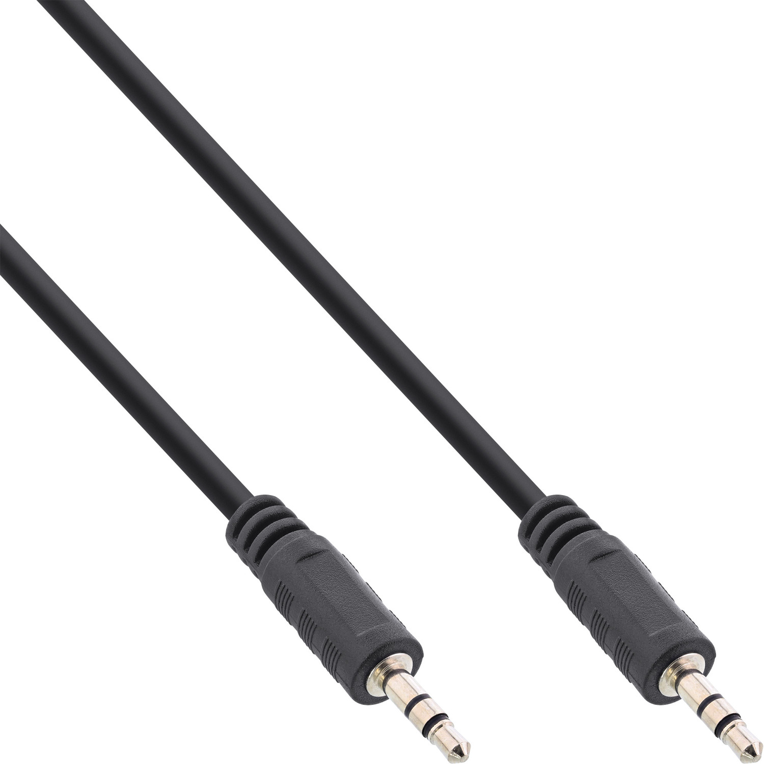 INLINE InLine® Klinke Kabel, 3,5mm zu, Stecker, / Kabel m Klinke Stecker Stereo, 2 Klinke, zu 2m