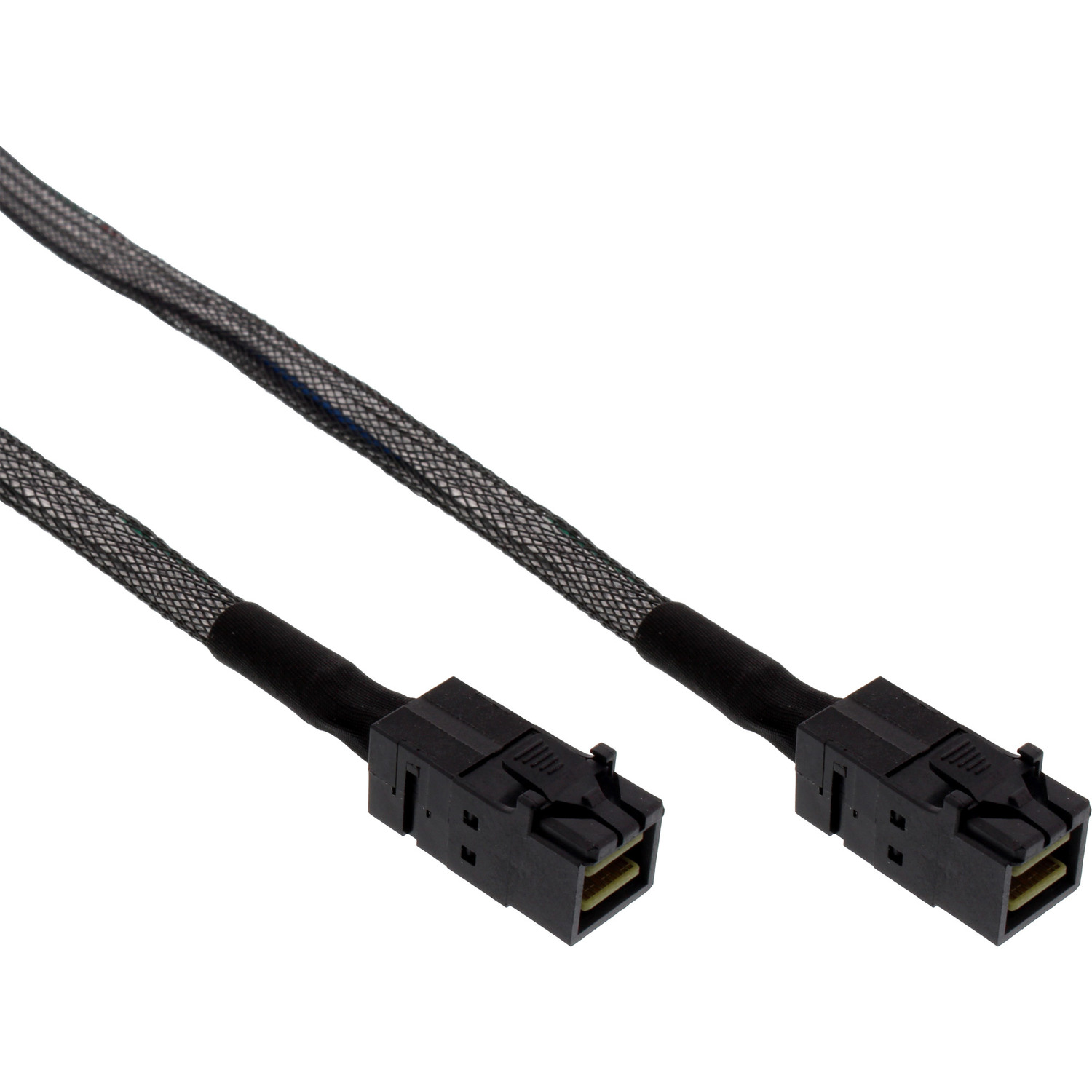 Kabel, m Mini-SAS SFF-8643 Sideband, INLINE HD mit 0,5 SAS, 0,5m, SFF-8643, InLine® zu