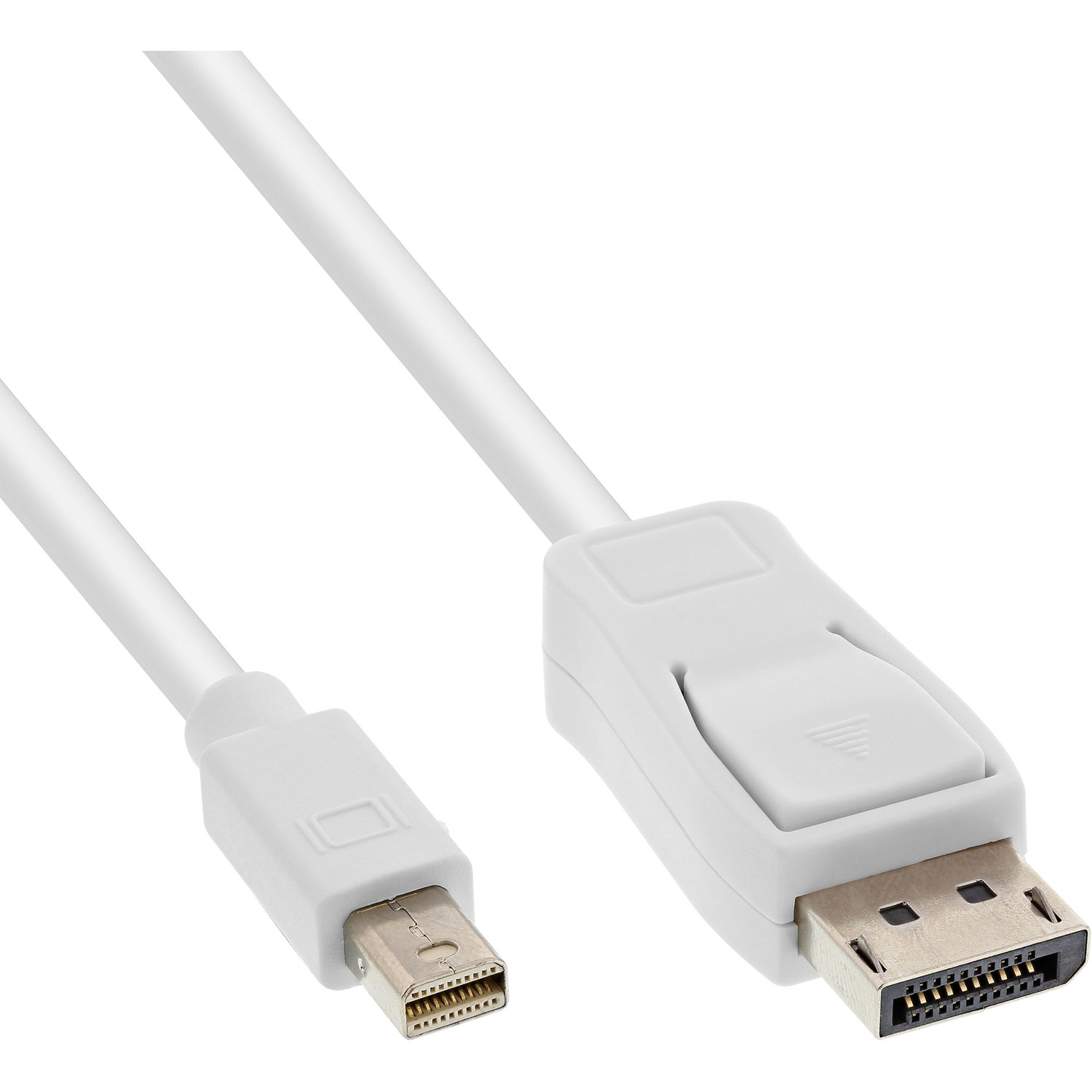 INLINE InLine® Mini DisplayPort zu weiß 1m Kabel Kabel, weiß, Displayport, Displayport