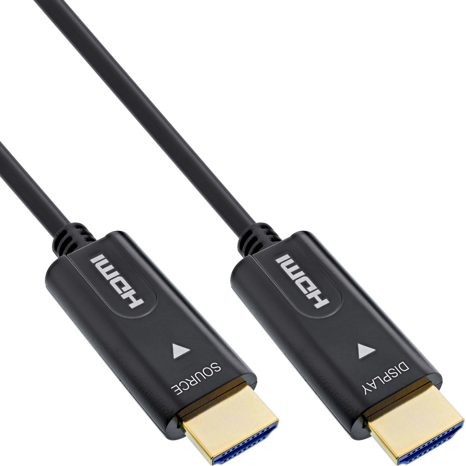Stecker Speed INLINE mit HDMI High Ethernet, HDMI AOC / Kabel, InLine® 4K/60Hz, -