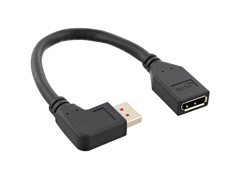 INLINE InLine® DisplayPort 1.4 Adapterkabel ST/BU, 8K4K, links