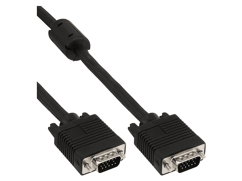 INLINE SVGA Kabel SVGA ST/ST Standard SVGA / VGA, schwarz SATURN