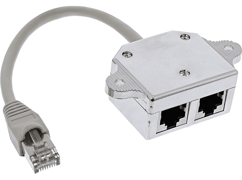 Inline Inline Isdn Port Doppler X Rj Stecker An X Buchse Mit Kabel Telefon Und Wlan