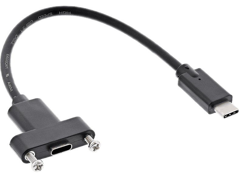 Inline Inline Usb Gen Adapterkabel Stecker C Auf Einbaubuchse C M Kabel Interne Usb