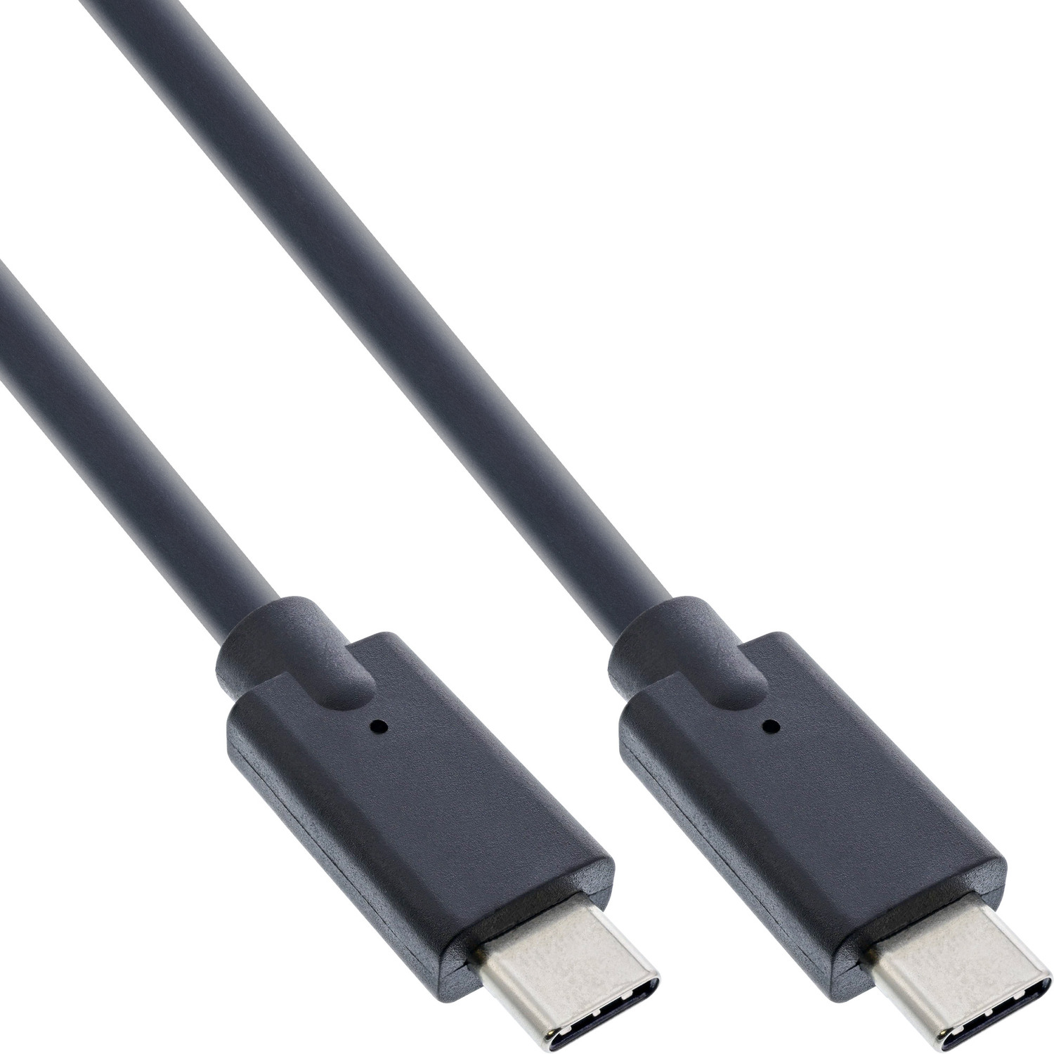 schwarz, USB USB-C USB 1m InLine® Kabel, INLINE 3.2 Gen.2 Stecker/Stecker, Kabel