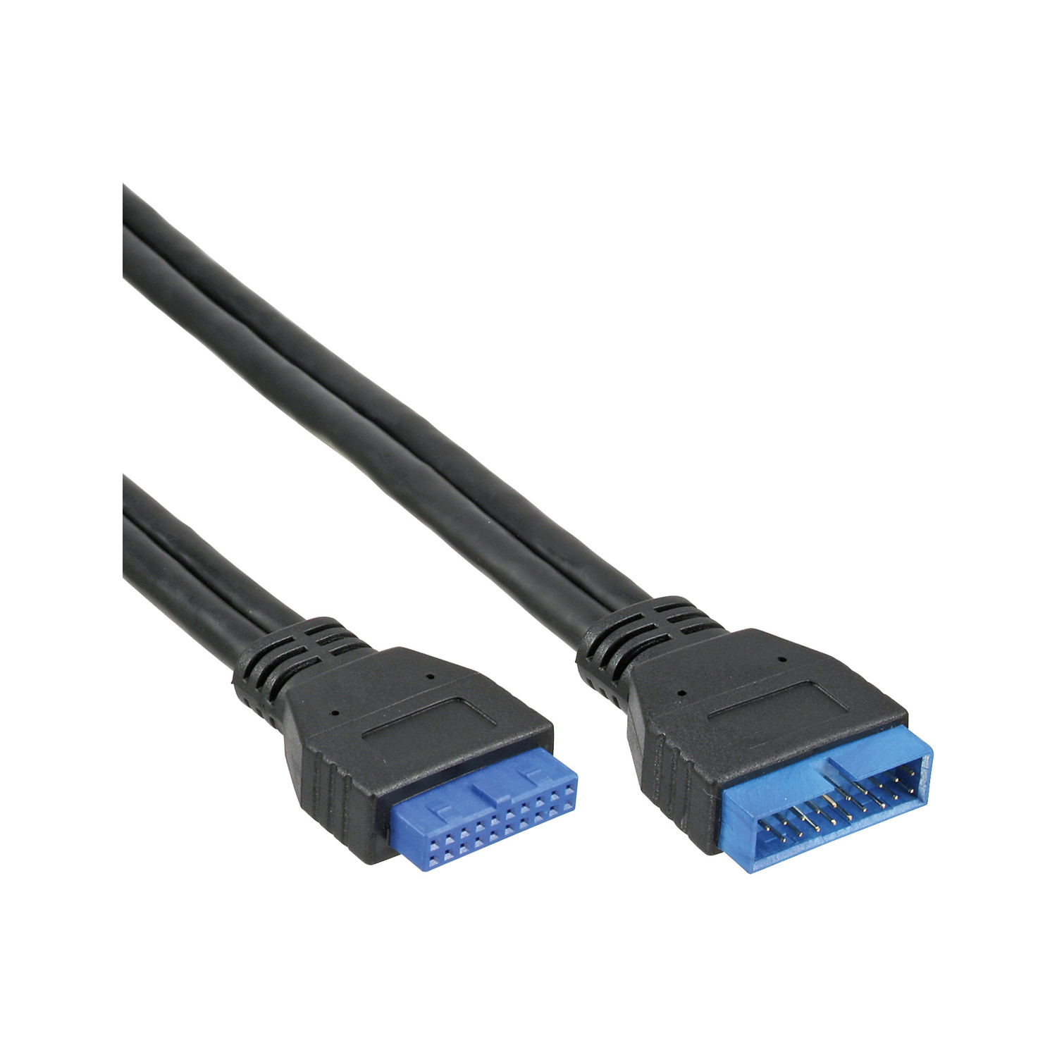 InLine® auf intern, USB Verlängerung 3.0 INLINE USB Pfostenanschluss Stecker