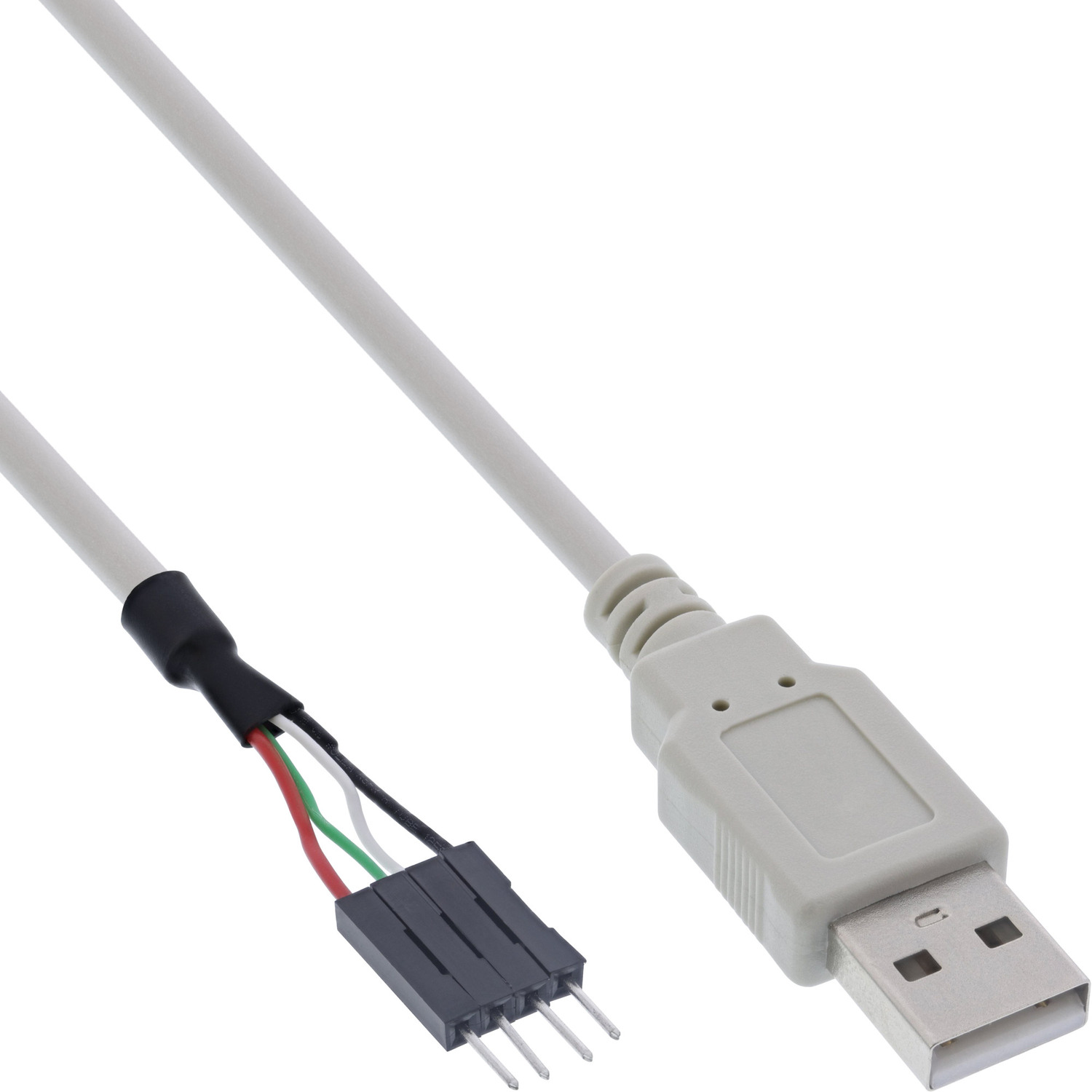 0,4m Stecker USB USB Adapterkabel, auf Pfostenanschluss, INLINE A 2.0 InLine®