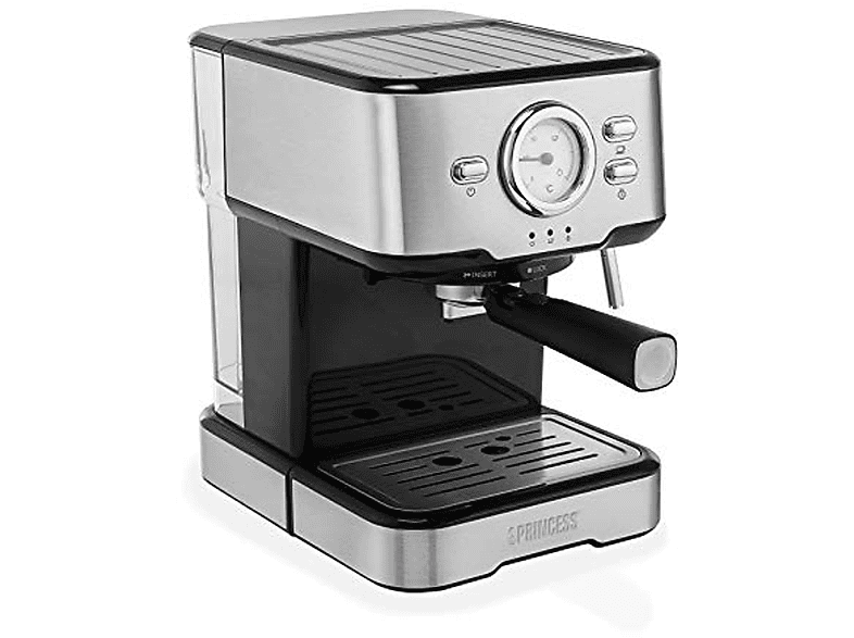 PRINCESS 249412 Espressomaschine silber