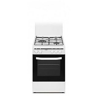 Cocina de Gas Horno Eléctrico  - CB5535BBE VITROKITCHEN, 3 zonas, 48 l, 50 cm, Blanco