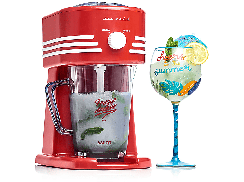 SALCO Ice Slush-Eis-Maker Salco Watt, SNC-31 maker rot) (15