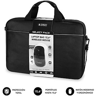 Funda portátil - SUBBLIM SUB-LB-2SP0050, 15,6 ", Poliéster, 10