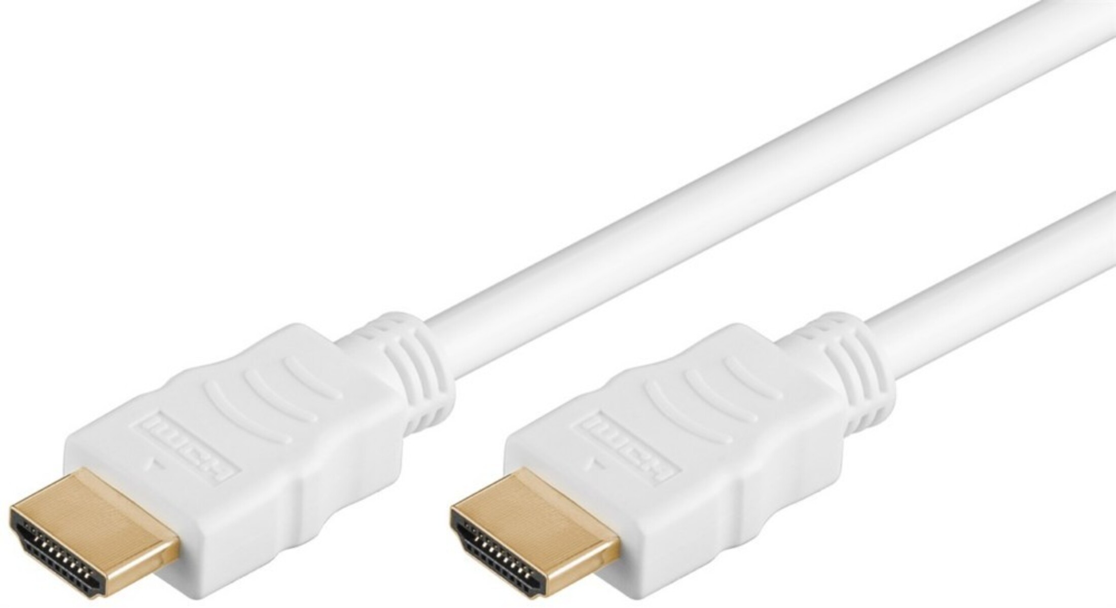 GOOBAY Wentronic HDMI Kabel HighSpeed 3m,ws 61021, Konfektioniertes A/V-Kabel, 3 m