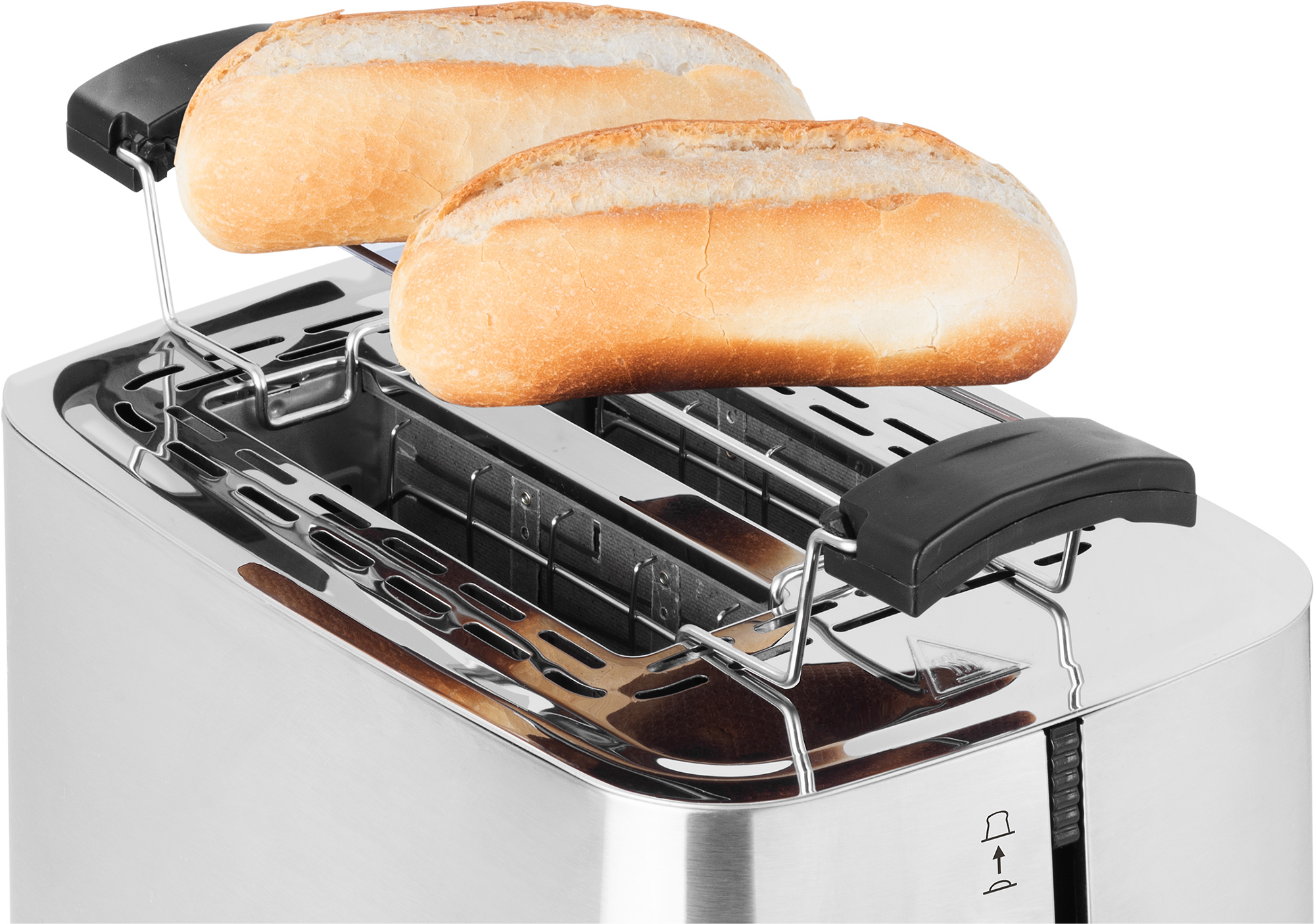 für 7 2 | | Toast (925 Intensitätsstufen Silber | Schlitze: Timber | Watt, Toaster ST 2767 Kabelaufbewahrung | ECG Silber | Toaster Fächer 2)