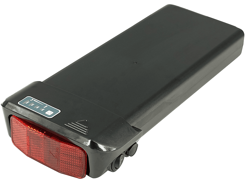 POWERSMART Gepäckträger Elektrofahrrad für TORPADO Lybra T286 schwarz (Baujahr 2017/2018), Lybra T286 Klapp Li-ion E-Bike-Akku, 36 Volt, 11600 mAh