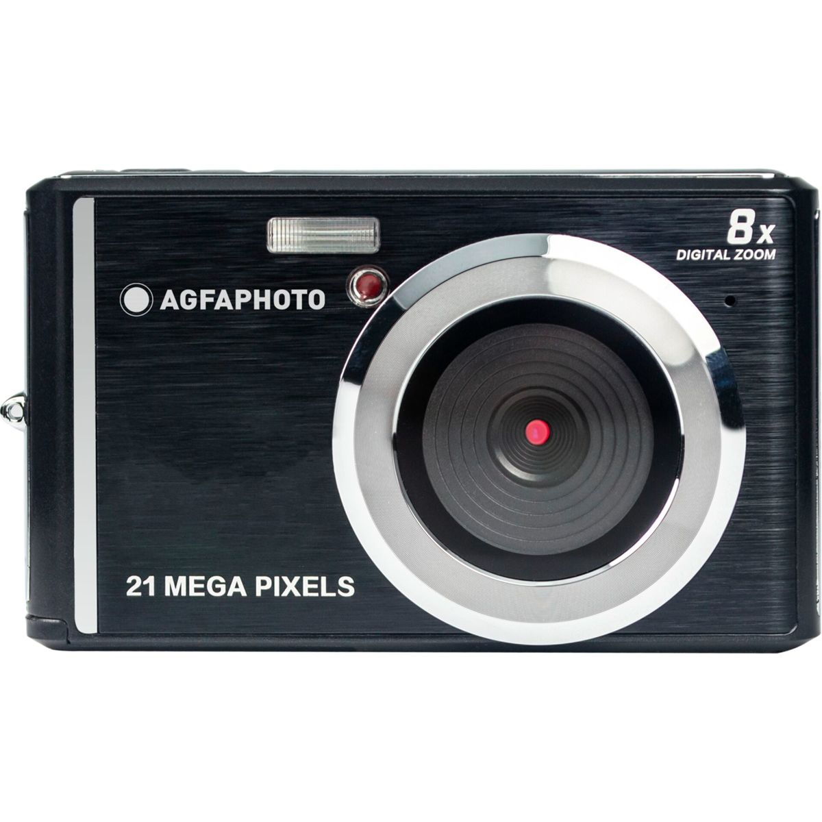 AGFAPHOTO Compact Cam Display- 8 LCL schwarz, Zoom, DC5200 opt. x TFT Digitalkamera