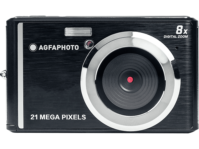 AGFAPHOTO Compact Cam DC5200 Digitalkamera schwarz, 8 x opt. Zoom, LCL TFT Display-