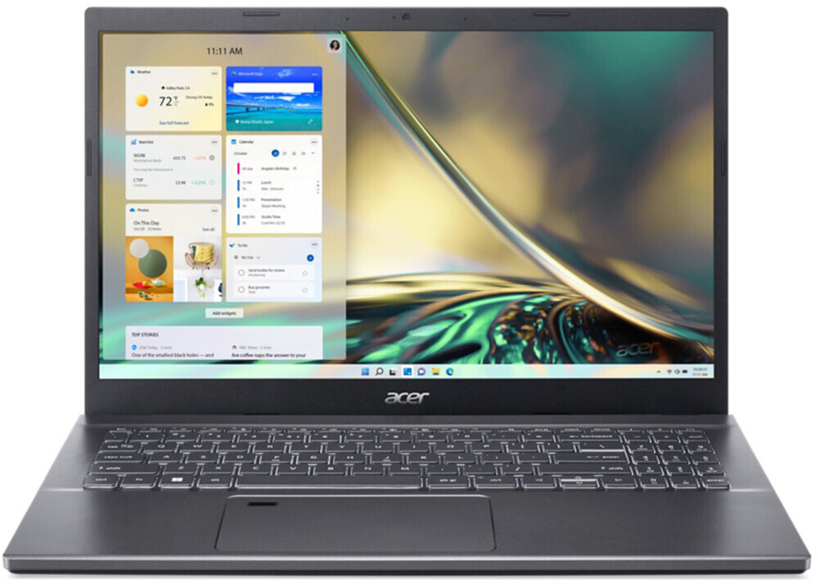 ACER 36660271, Notebook mit 15,6 GB SSD, 512 GB RAM, Prozessor, Zoll 16 Intel® Core™ Grau i5 Display