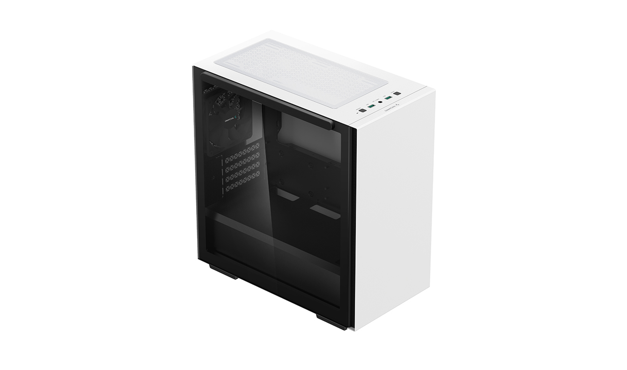 Gehäuse, WH 110 Weiß MACUBE DEEPCOOL PC