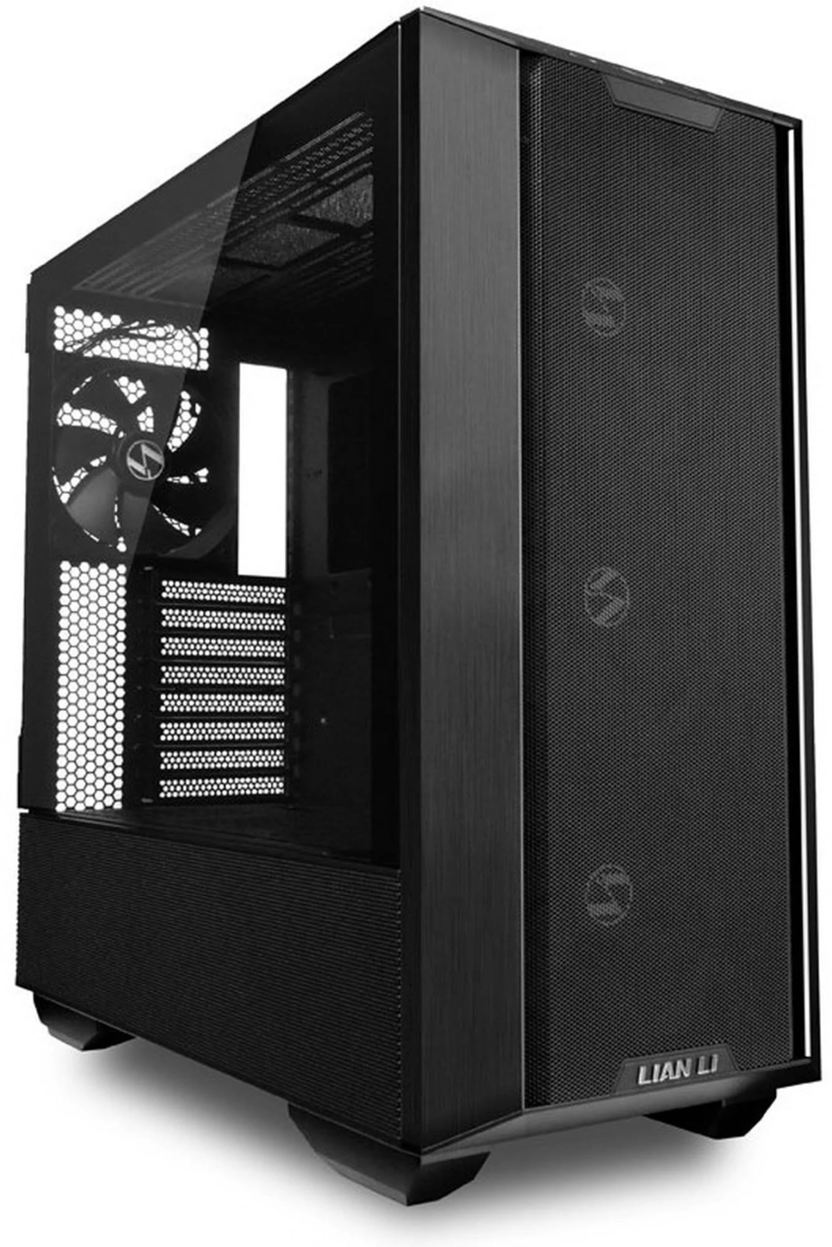 Black 3-X Schwarz LANCOOL LI LIAN PC Gehäuse,