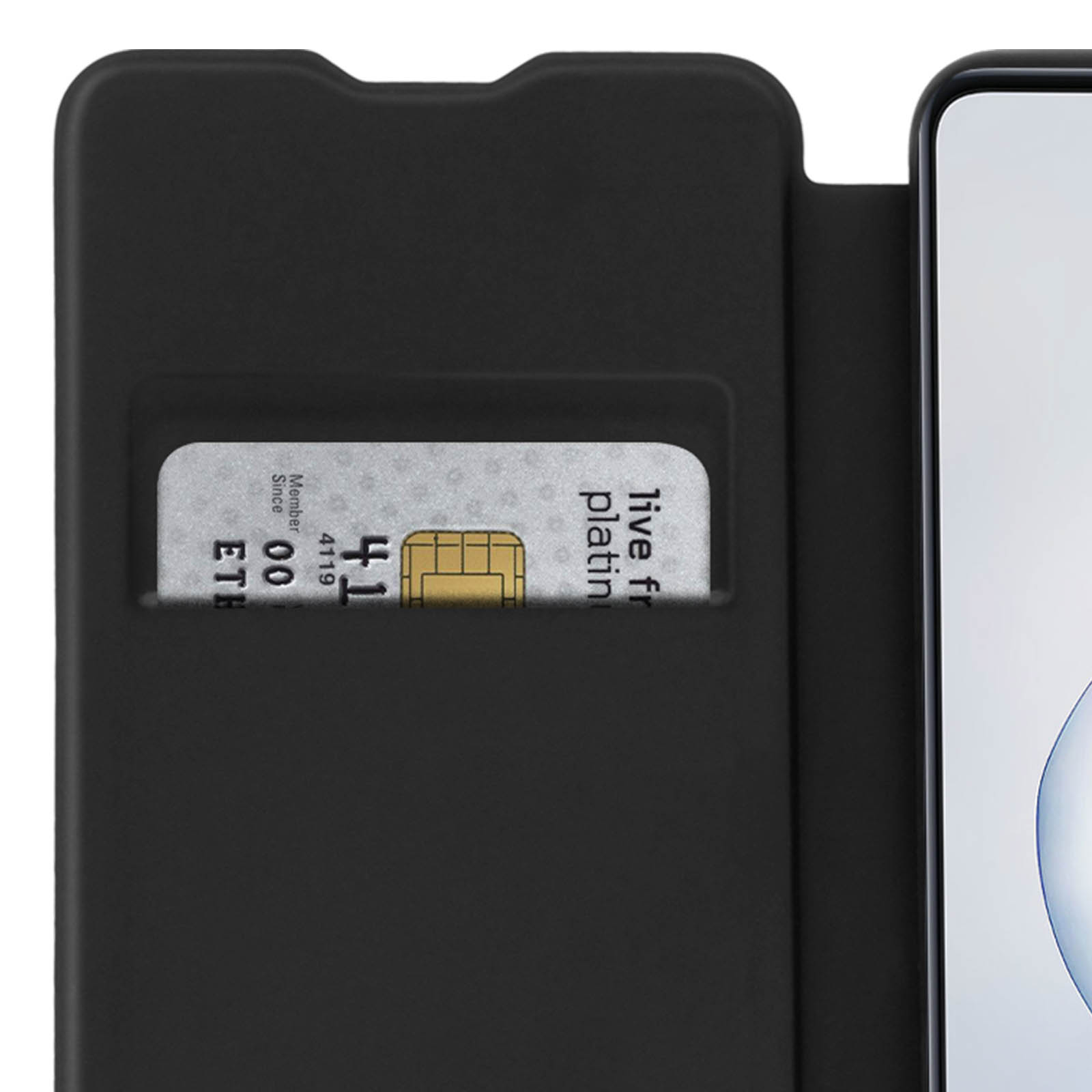SAMSUNG Wallet Cover Series, Galaxy Samsung, Bookcover, Schwarz Note Lite, 10