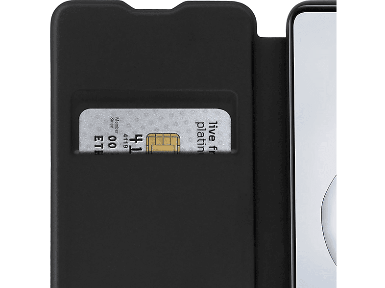 SAMSUNG Wallet Cover Series, Bookcover, Samsung, Galaxy Note 10 Lite, Schwarz