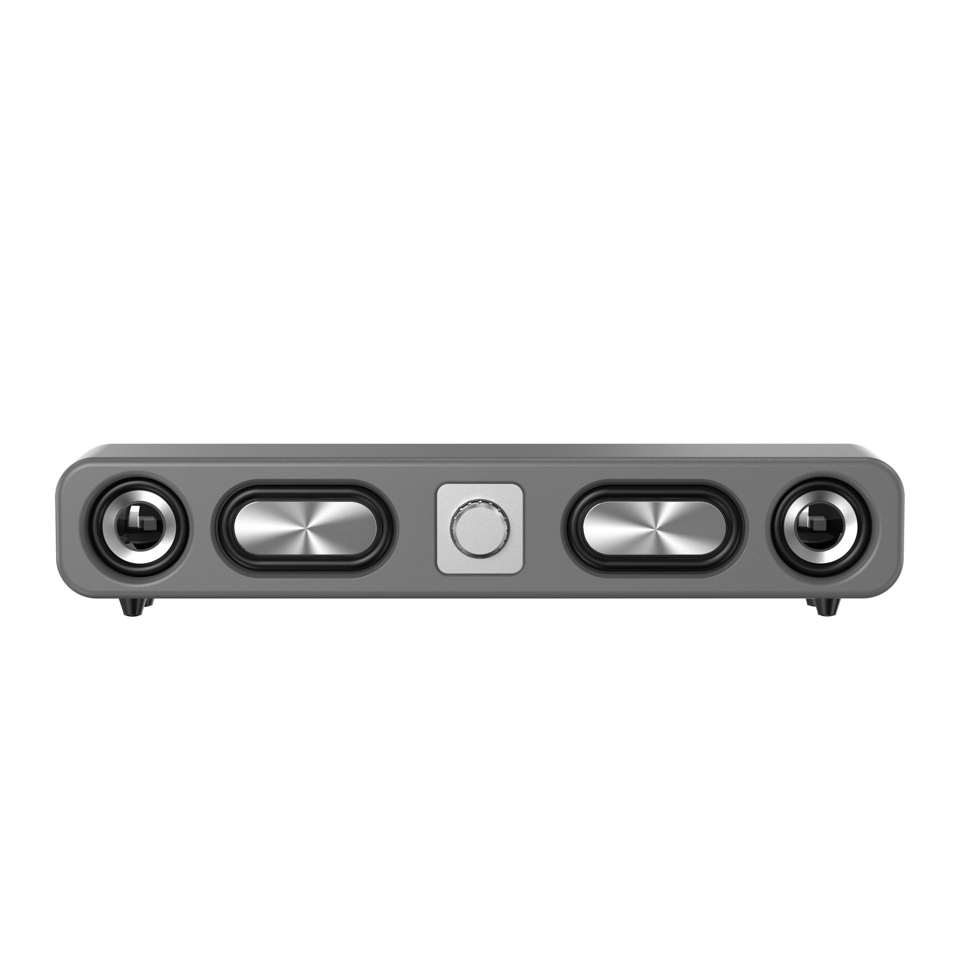 BRIGHTAKE Kraftvoller - Bluetooth Tiefer Grau Bluetooth-Lautsprecher, Bass, Vintage Intelligente Lautsprecher Technologie