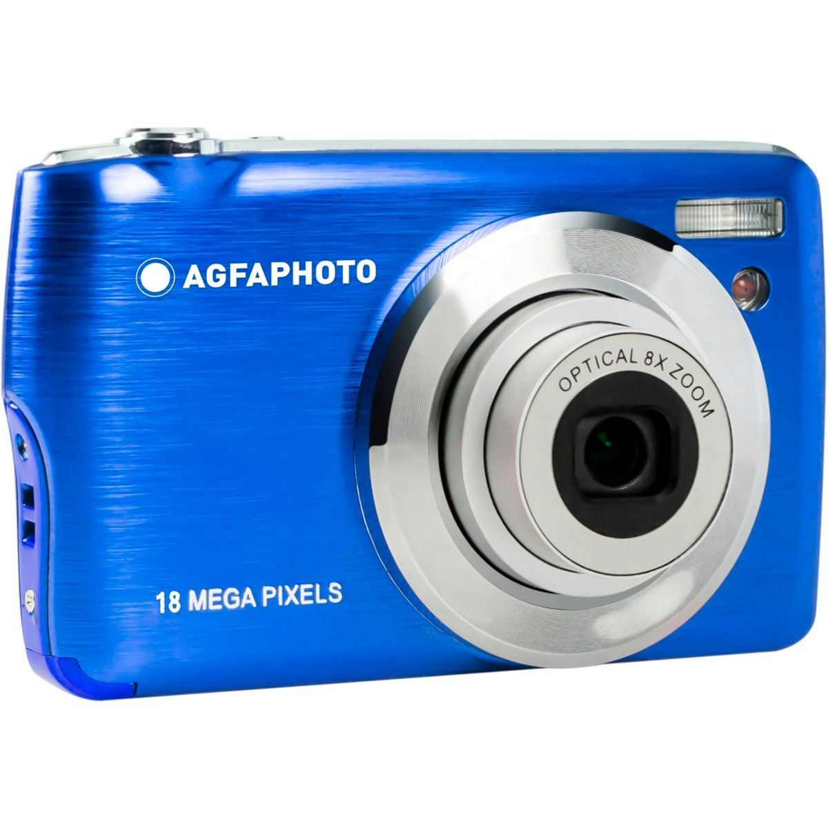 AGFAPHOTO Realishot DC8200 blau Digitalkamera LCD-Backlight Zoom, x TFT- blau, 8 LCD mit opt