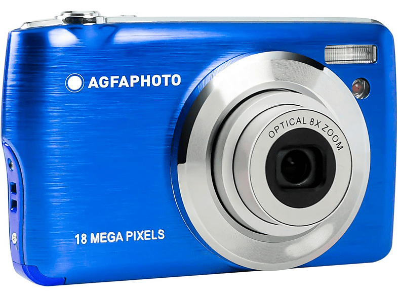 AGFAPHOTO Realishot DC8200 blau Digitalkamera LCD Zoom, TFT- x 8 opt. blau, mit LCD-Backlight
