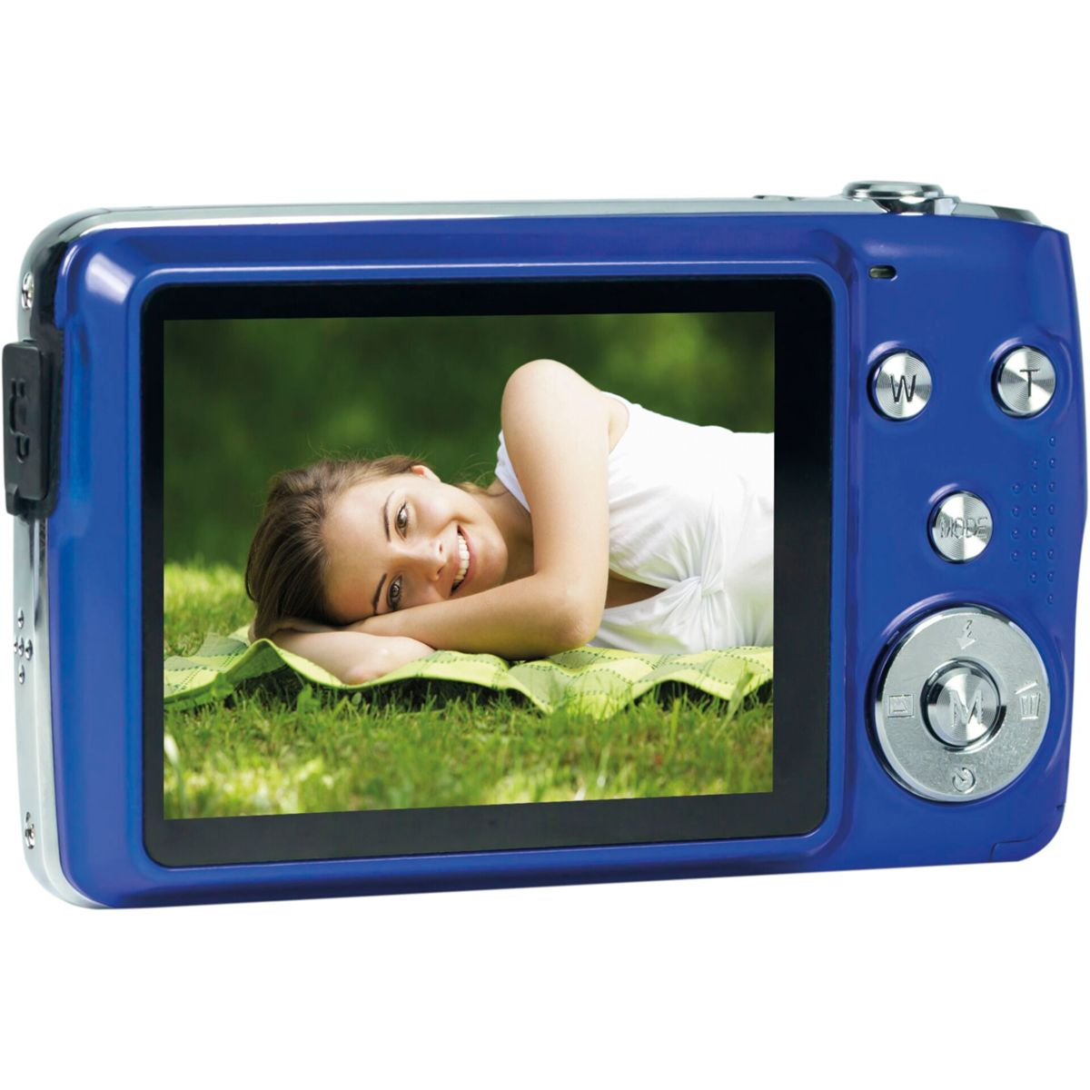 AGFAPHOTO Realishot DC8200 blau Digitalkamera LCD-Backlight Zoom, x TFT- blau, 8 LCD mit opt