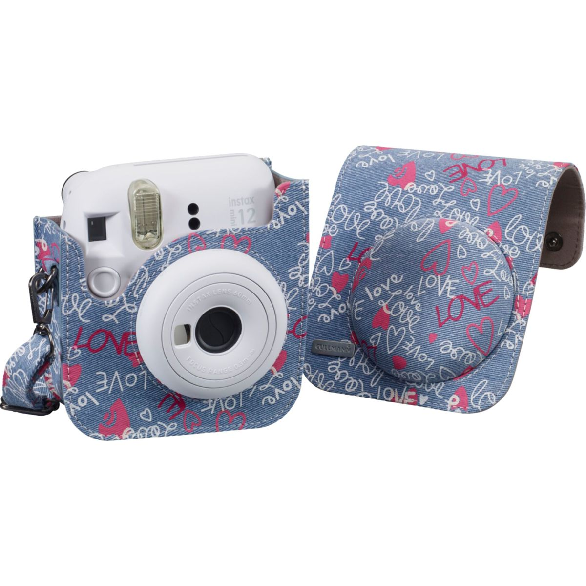 Kameratasche Sofortbildkamera, Fit 120 für CULLMANN Mini RIO Instax 12 love multicolor