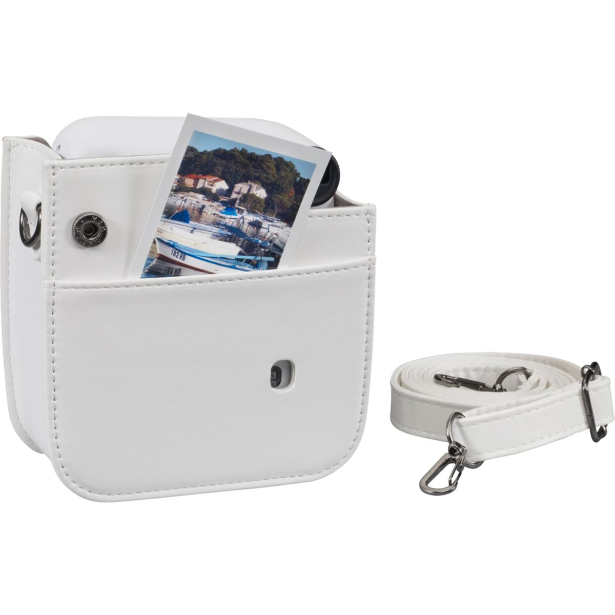 CULLMANN RIO Fit Instax Kameratasche 120 für 12 weiß weiß Mini Sofortbildkamera