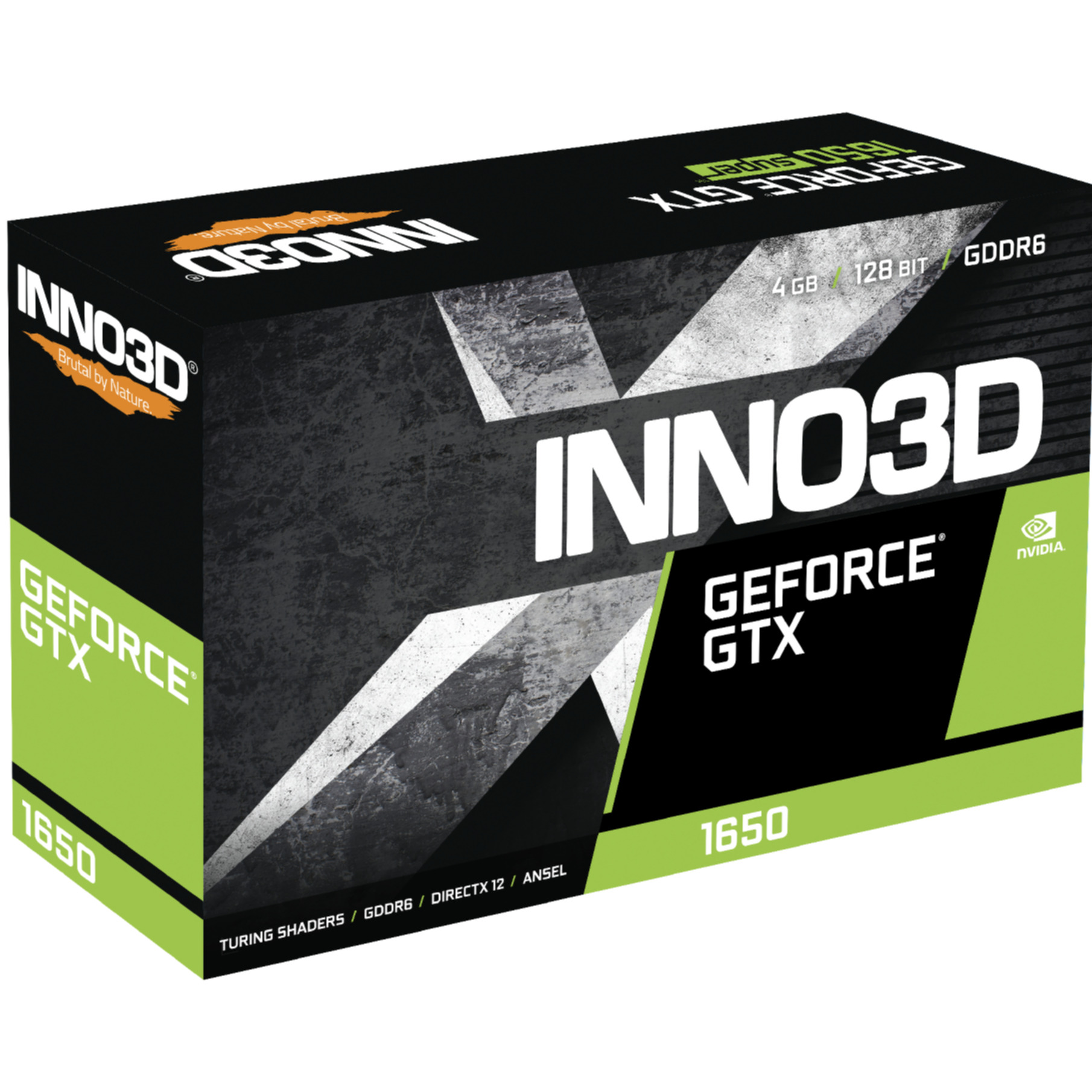 INNO3D Inno3D GeForce NVidia V3 Grafikkarten (NVIDIA, 1650 GTX Twin PCI-Express OC Grafikkarte) X2