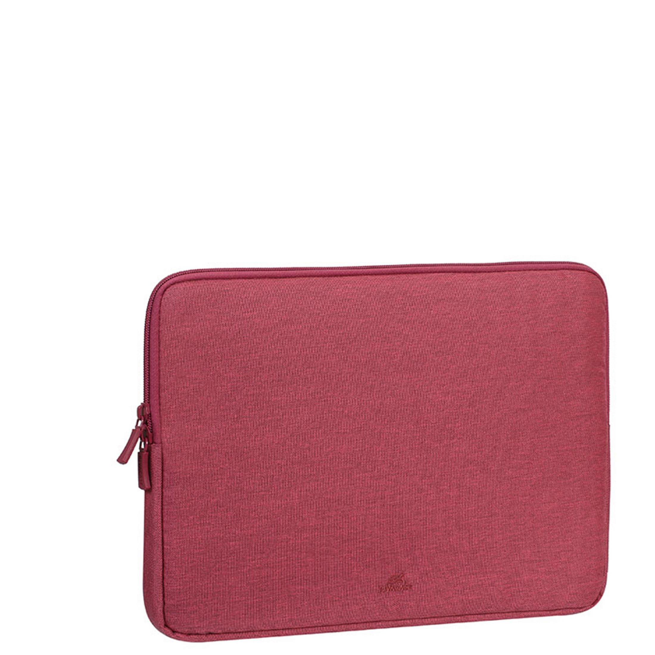 RED 7703 für Universal LAPTOP Sleeve Notebooktasche Polyester, 13.3 RIVACASE SLEEVE Rot