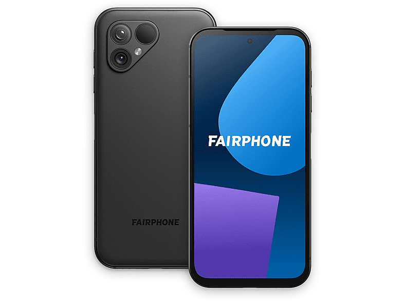 Móvil - FAIRPHONE Fairphone 5 5G 256GB/8GB Dual SIM Negro