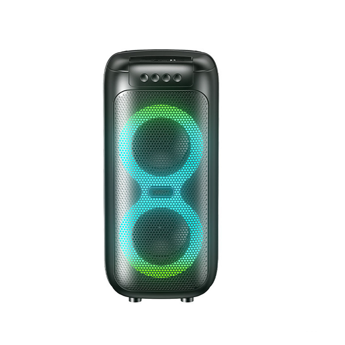 Sound Outdoor Speaker Dazzle Color Bluetooth-Lautsprecher, Karaoke schwarz Bluetooth BRIGHTAKE 360 Stereo Effect Light Grad Lautsprecher -