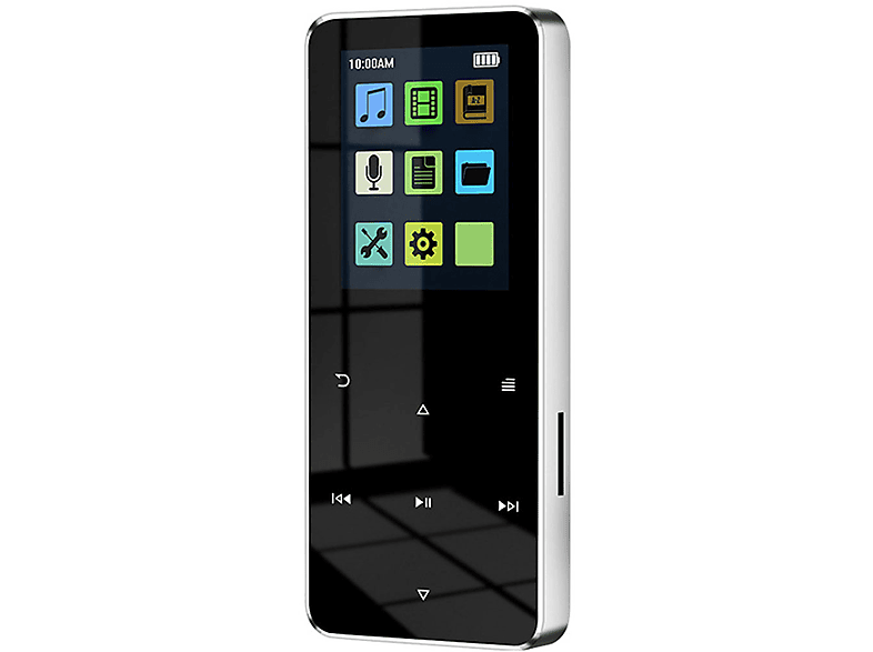 BRIGHTAKE MP3 Walkman Student Edition - Bluetooth, FM, 64GB MP4 64 GB, silber